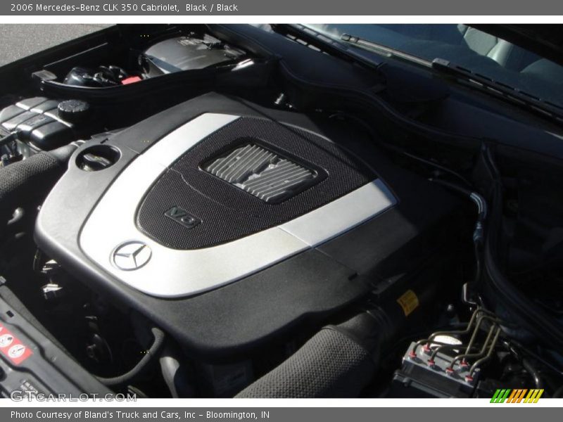 Black / Black 2006 Mercedes-Benz CLK 350 Cabriolet