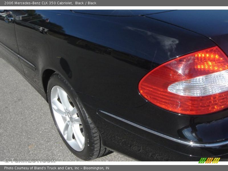 Black / Black 2006 Mercedes-Benz CLK 350 Cabriolet