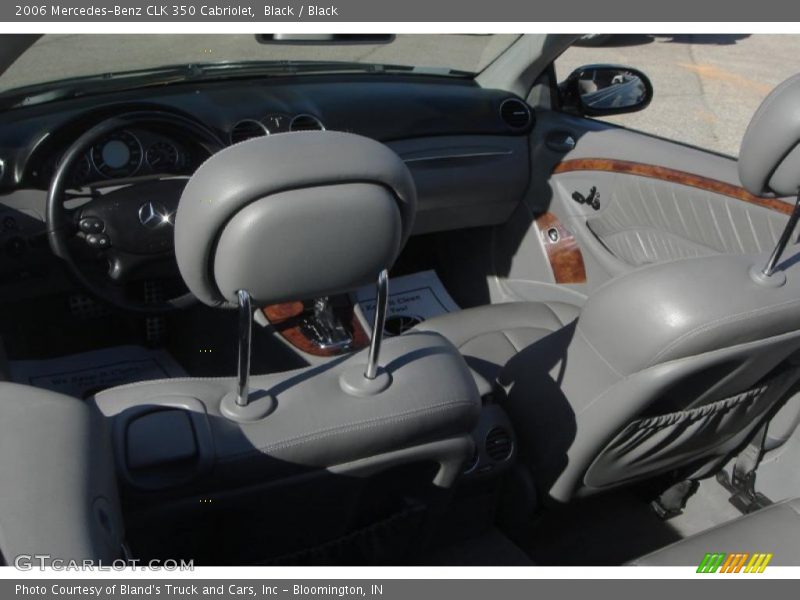 Black / Black 2006 Mercedes-Benz CLK 350 Cabriolet