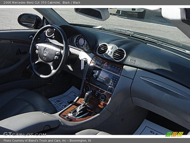 Black / Black 2006 Mercedes-Benz CLK 350 Cabriolet