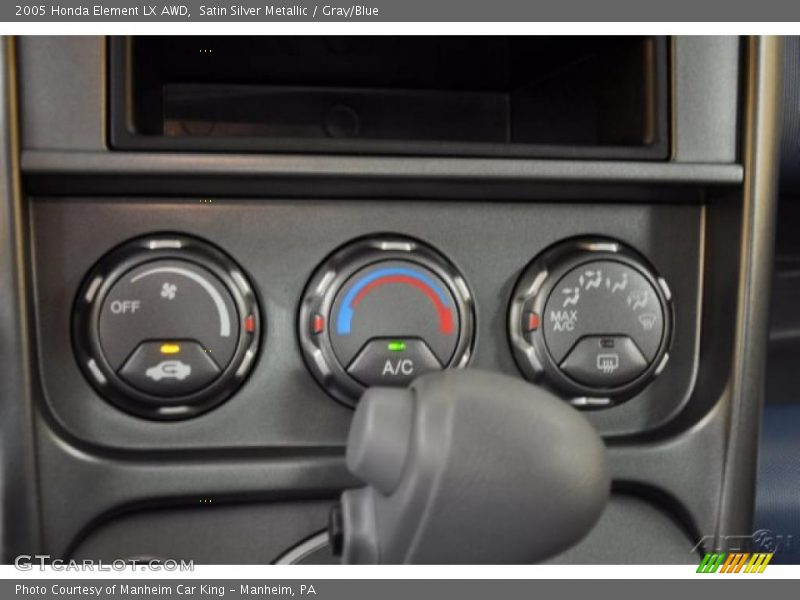 Satin Silver Metallic / Gray/Blue 2005 Honda Element LX AWD