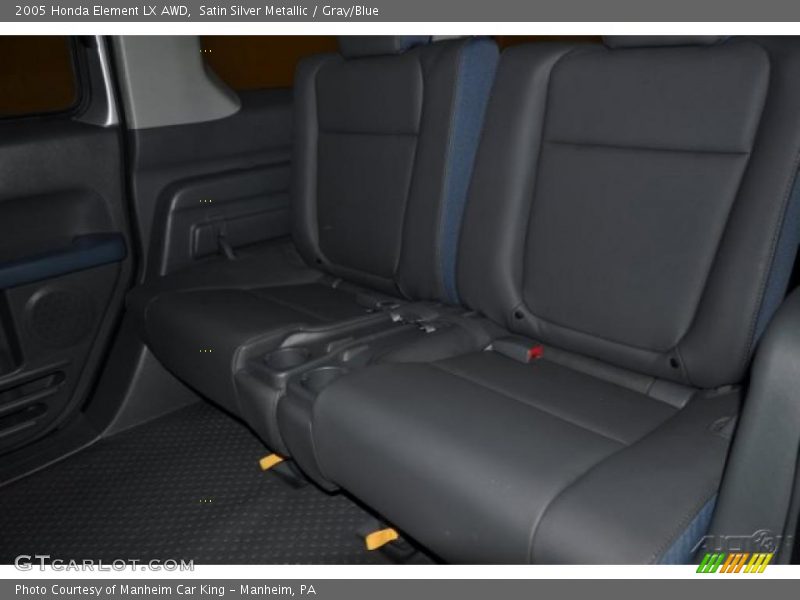 Satin Silver Metallic / Gray/Blue 2005 Honda Element LX AWD