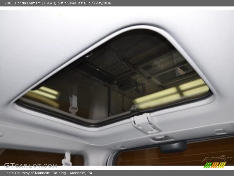 Satin Silver Metallic / Gray/Blue 2005 Honda Element LX AWD