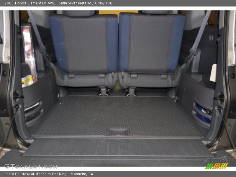 Satin Silver Metallic / Gray/Blue 2005 Honda Element LX AWD