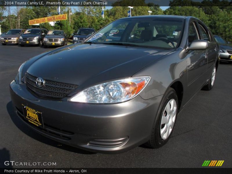Phantom Gray Pearl / Dark Charcoal 2004 Toyota Camry LE