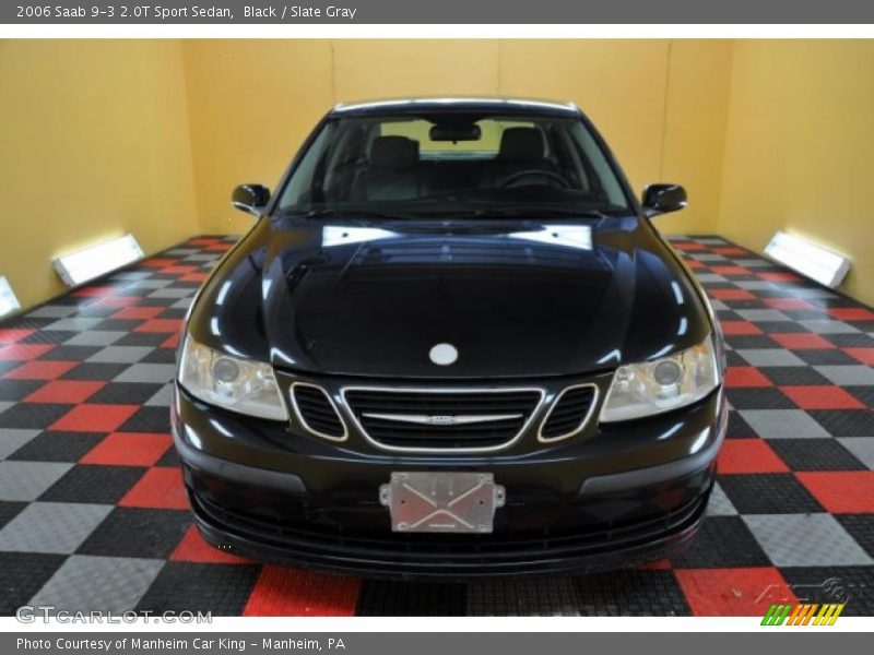 Black / Slate Gray 2006 Saab 9-3 2.0T Sport Sedan