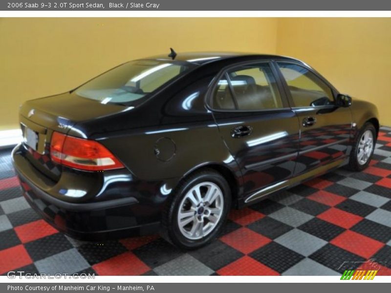 Black / Slate Gray 2006 Saab 9-3 2.0T Sport Sedan