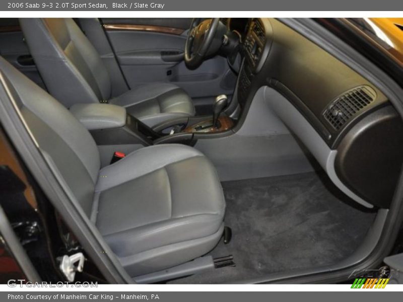 Black / Slate Gray 2006 Saab 9-3 2.0T Sport Sedan