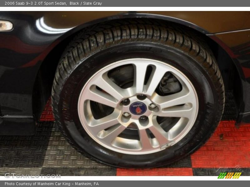 Black / Slate Gray 2006 Saab 9-3 2.0T Sport Sedan
