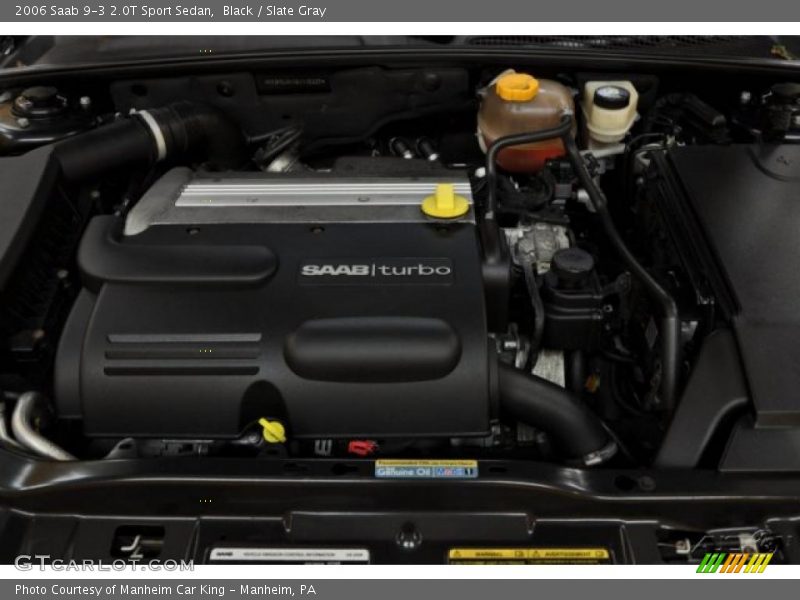Black / Slate Gray 2006 Saab 9-3 2.0T Sport Sedan