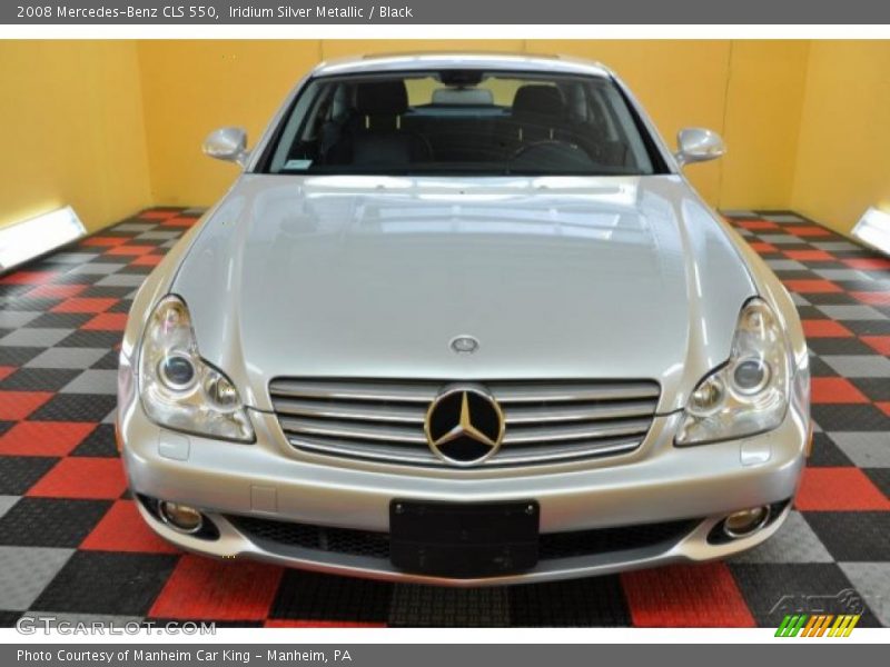 Iridium Silver Metallic / Black 2008 Mercedes-Benz CLS 550