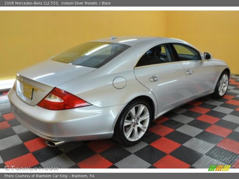 Iridium Silver Metallic / Black 2008 Mercedes-Benz CLS 550