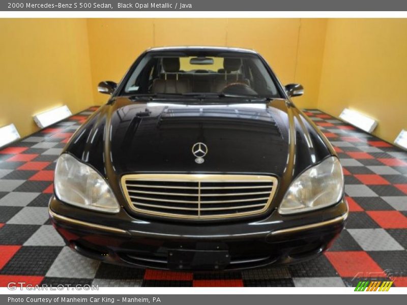 Black Opal Metallic / Java 2000 Mercedes-Benz S 500 Sedan