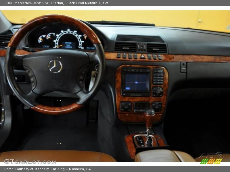 Black Opal Metallic / Java 2000 Mercedes-Benz S 500 Sedan