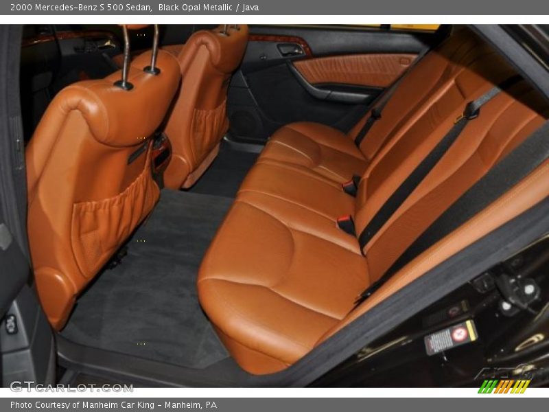 Black Opal Metallic / Java 2000 Mercedes-Benz S 500 Sedan