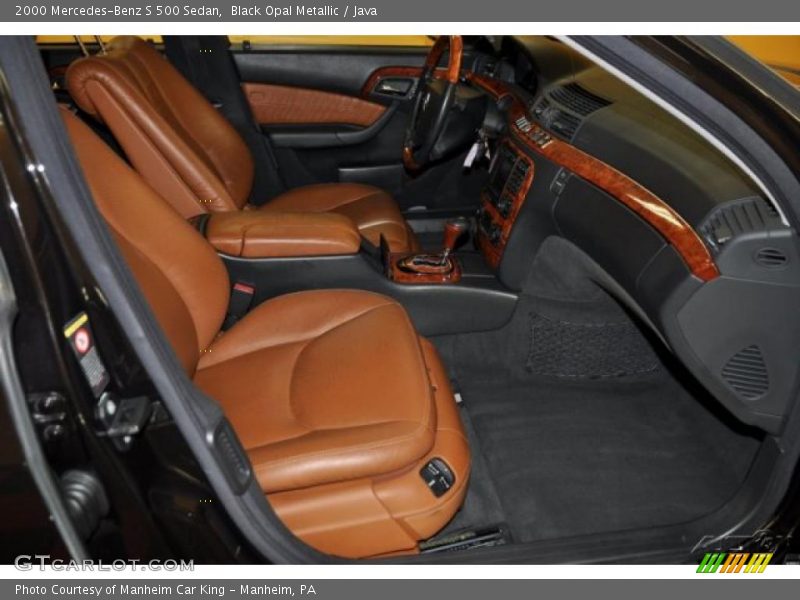 Black Opal Metallic / Java 2000 Mercedes-Benz S 500 Sedan