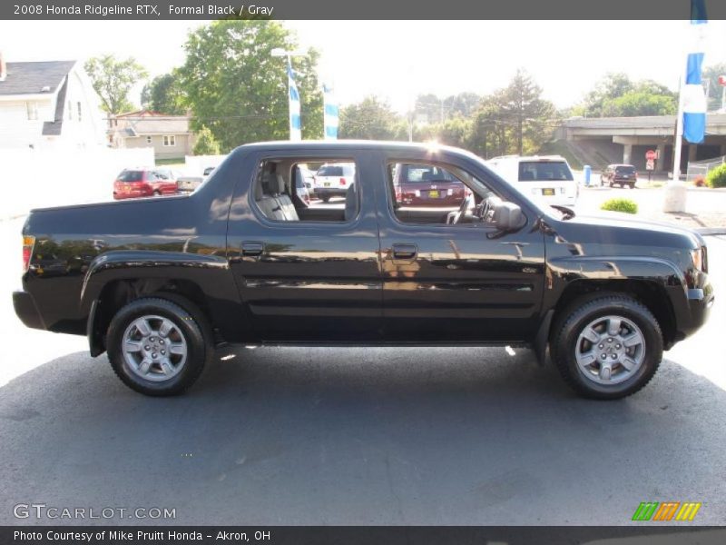 Formal Black / Gray 2008 Honda Ridgeline RTX