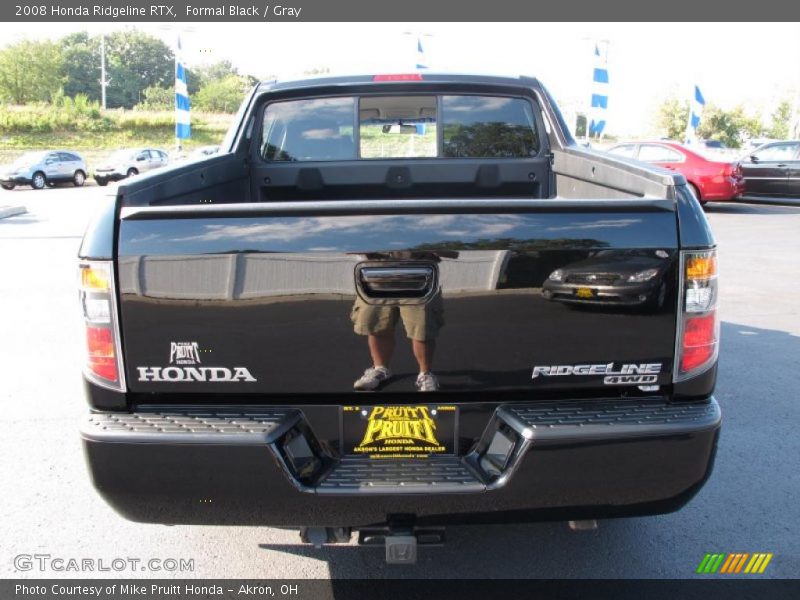 Formal Black / Gray 2008 Honda Ridgeline RTX