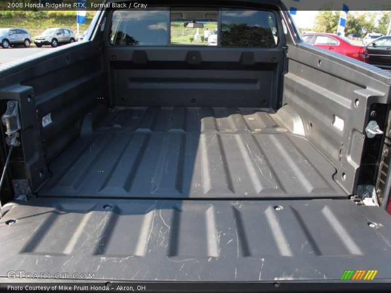 Formal Black / Gray 2008 Honda Ridgeline RTX