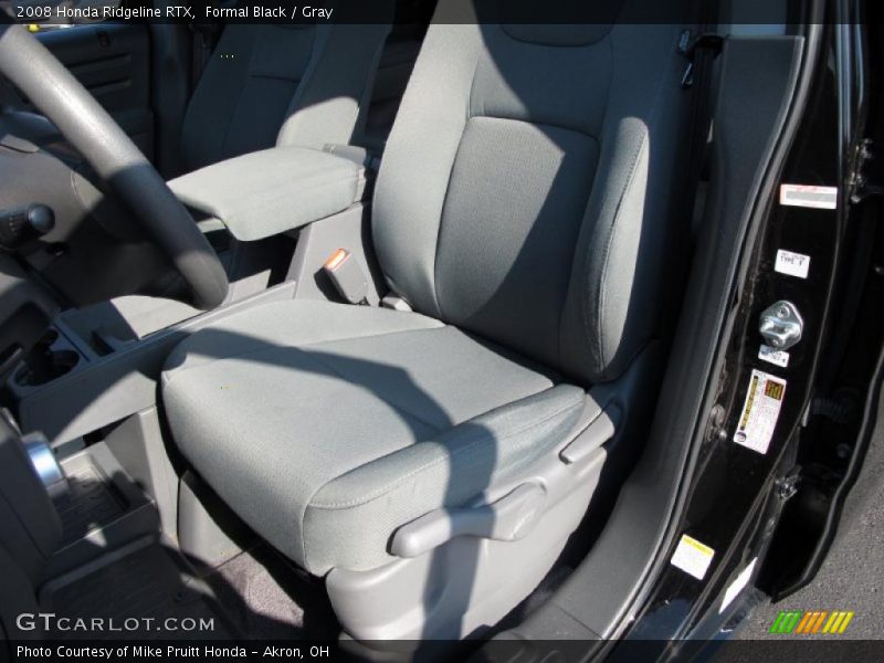 Formal Black / Gray 2008 Honda Ridgeline RTX