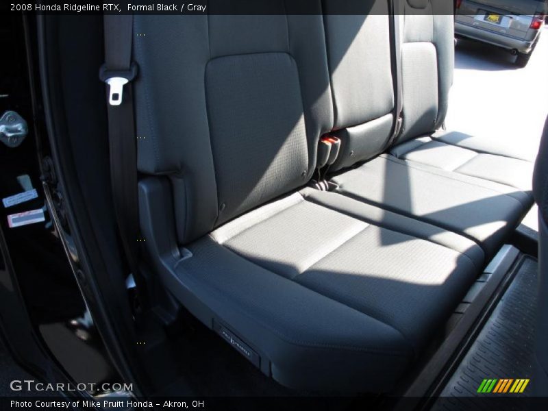 Formal Black / Gray 2008 Honda Ridgeline RTX