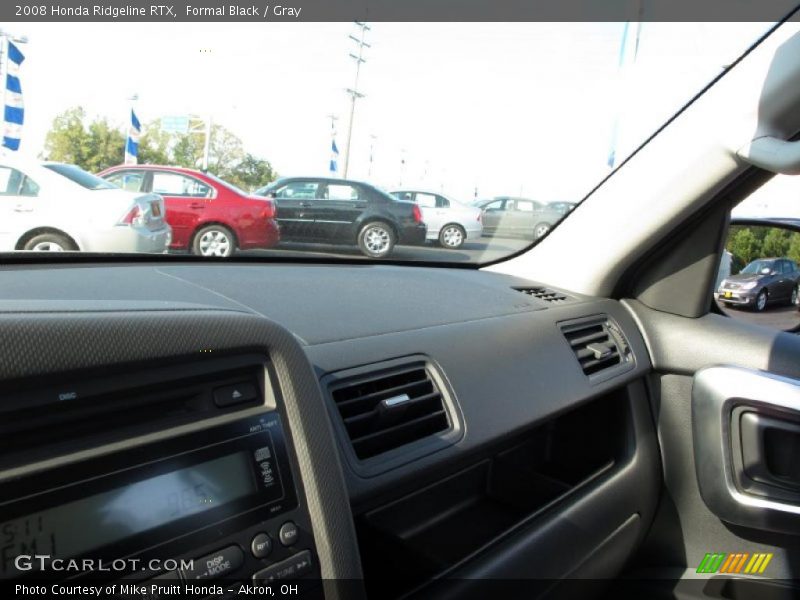 Formal Black / Gray 2008 Honda Ridgeline RTX