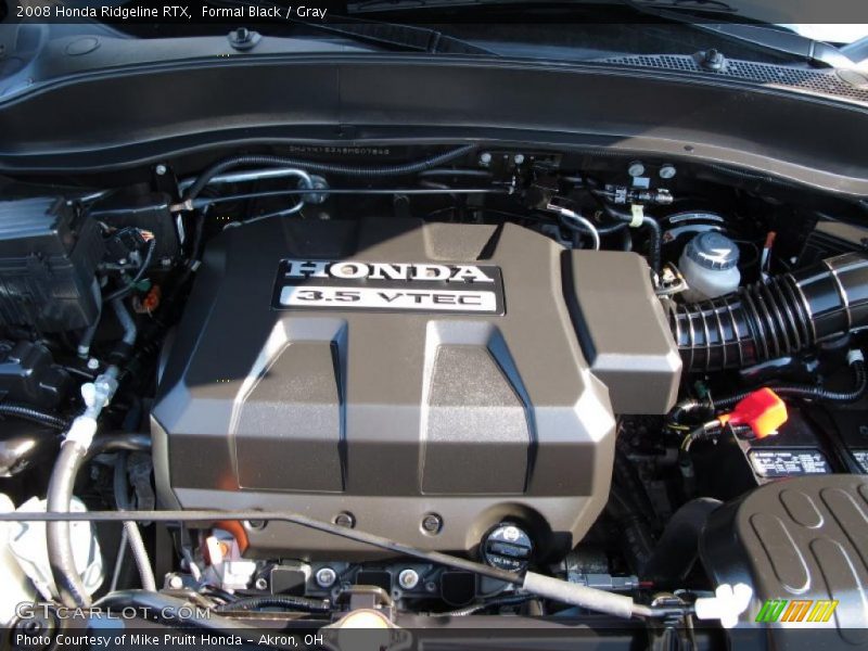 Formal Black / Gray 2008 Honda Ridgeline RTX