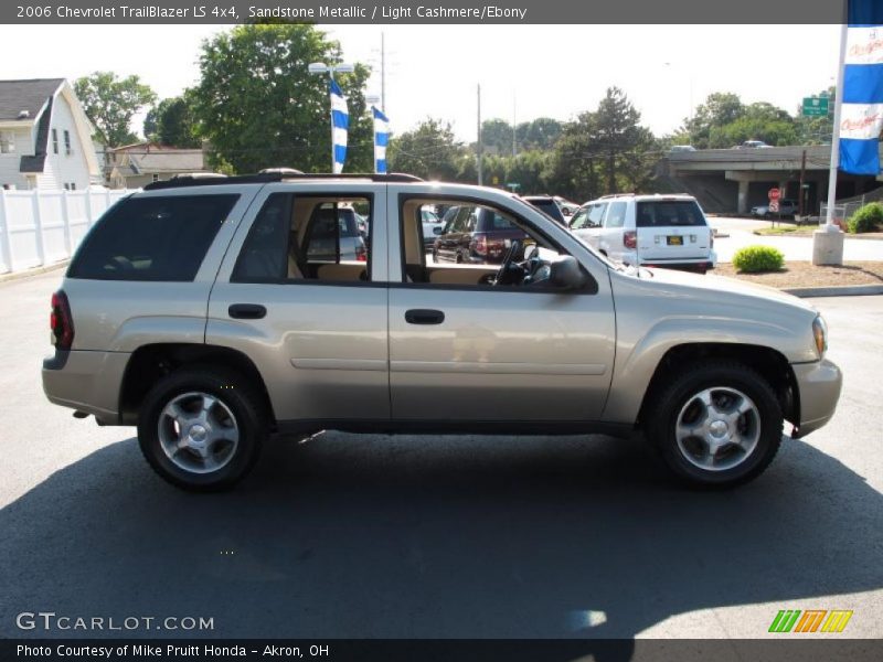 Sandstone Metallic / Light Cashmere/Ebony 2006 Chevrolet TrailBlazer LS 4x4
