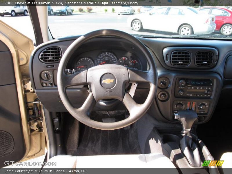 Sandstone Metallic / Light Cashmere/Ebony 2006 Chevrolet TrailBlazer LS 4x4