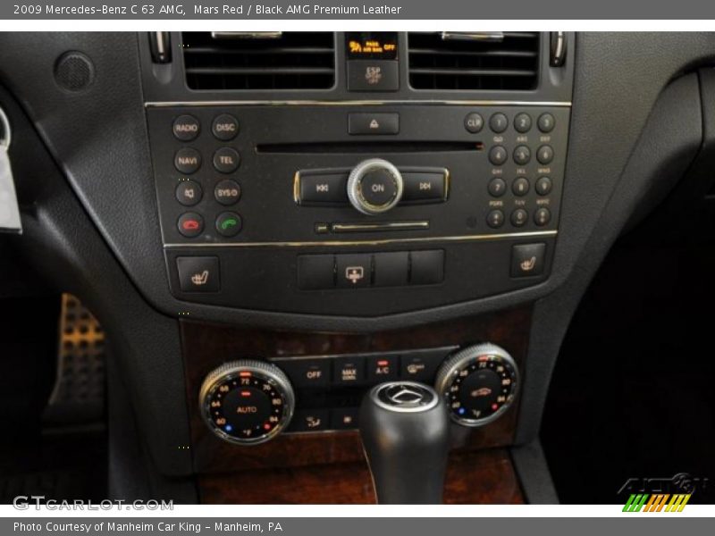 Mars Red / Black AMG Premium Leather 2009 Mercedes-Benz C 63 AMG