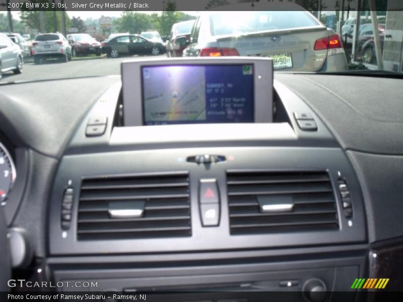 Silver Grey Metallic / Black 2007 BMW X3 3.0si