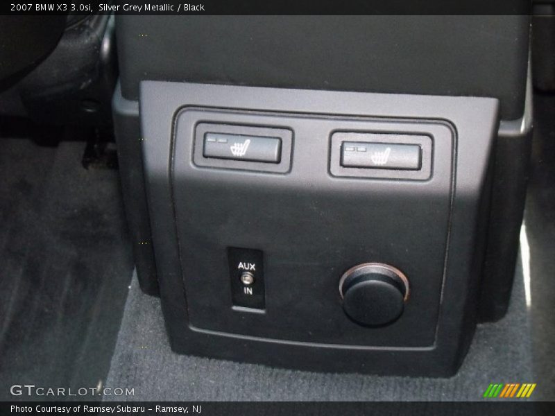 Silver Grey Metallic / Black 2007 BMW X3 3.0si