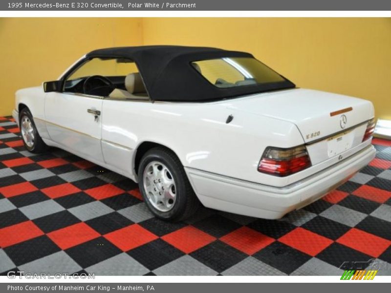 Polar White / Parchment 1995 Mercedes-Benz E 320 Convertible