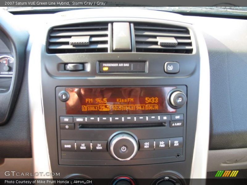 Storm Gray / Gray 2007 Saturn VUE Green Line Hybrid