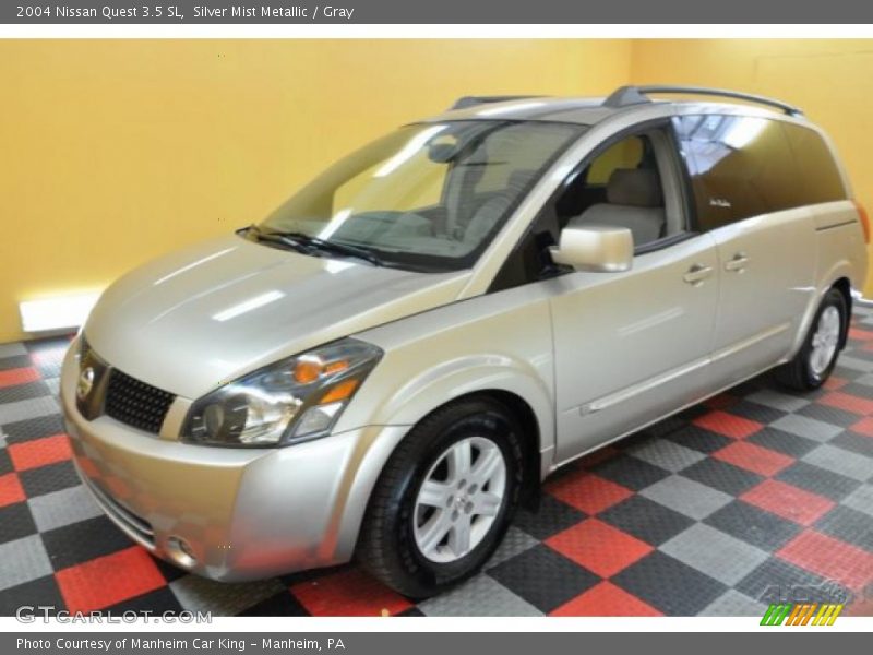 Silver Mist Metallic / Gray 2004 Nissan Quest 3.5 SL