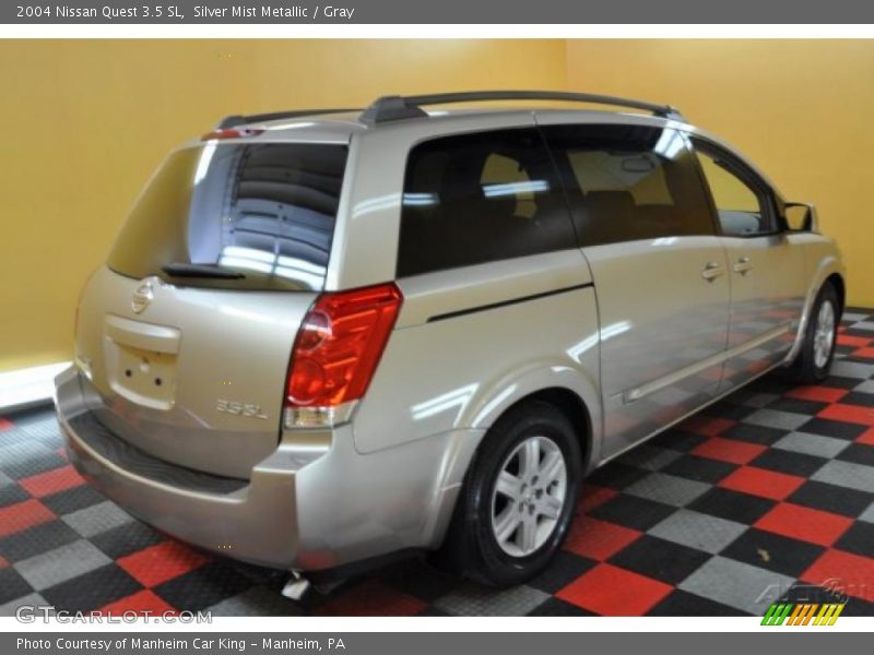 Silver Mist Metallic / Gray 2004 Nissan Quest 3.5 SL