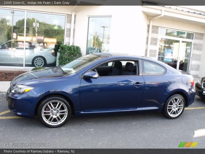 Indigo Ink Pearl / Dark Gray 2005 Scion tC