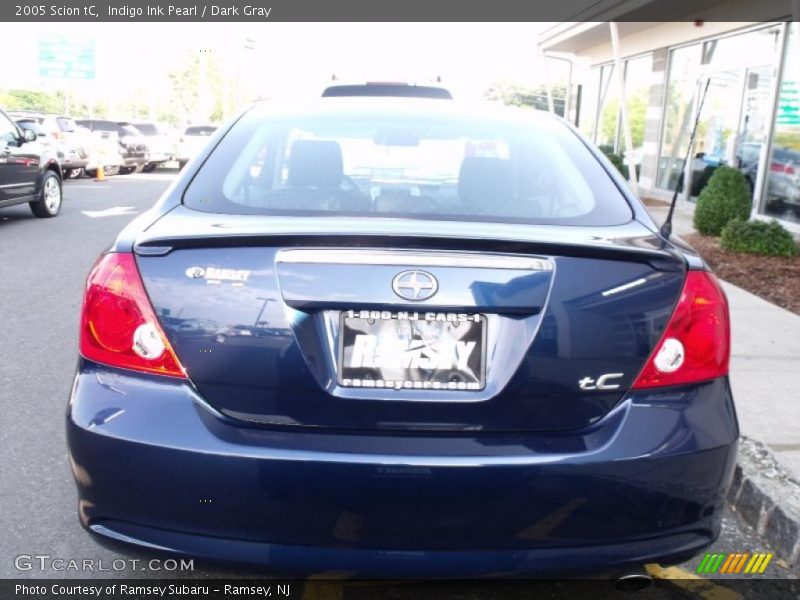 Indigo Ink Pearl / Dark Gray 2005 Scion tC