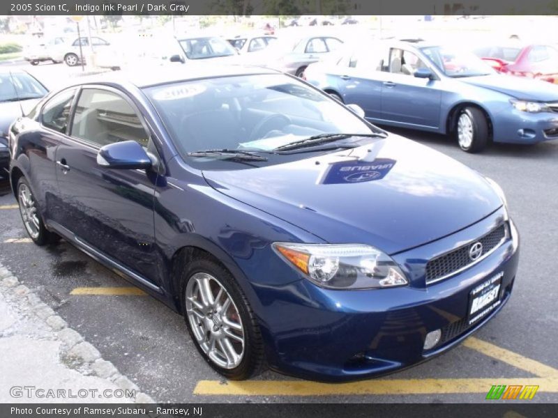 Indigo Ink Pearl / Dark Gray 2005 Scion tC