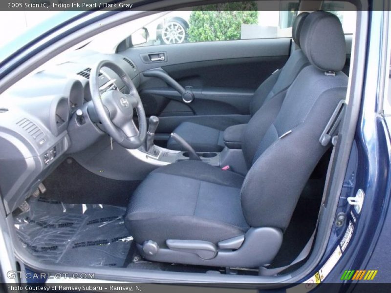 Indigo Ink Pearl / Dark Gray 2005 Scion tC