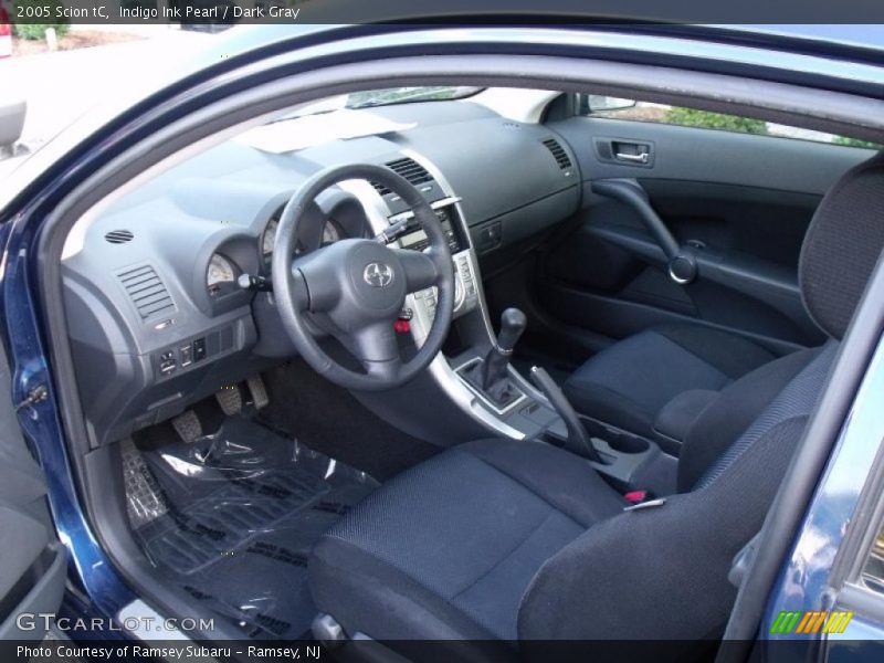 Indigo Ink Pearl / Dark Gray 2005 Scion tC