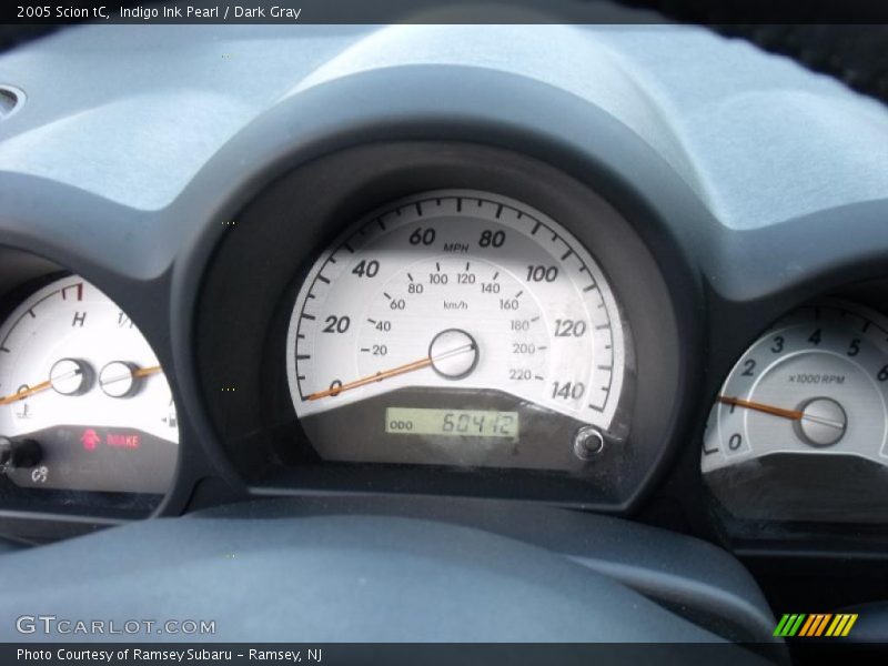 Indigo Ink Pearl / Dark Gray 2005 Scion tC