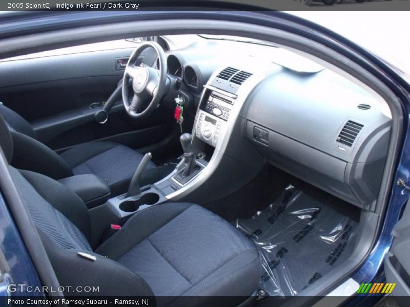 Indigo Ink Pearl / Dark Gray 2005 Scion tC