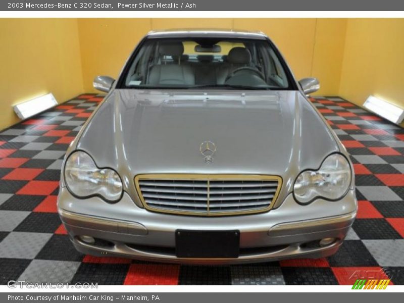Pewter Silver Metallic / Ash 2003 Mercedes-Benz C 320 Sedan