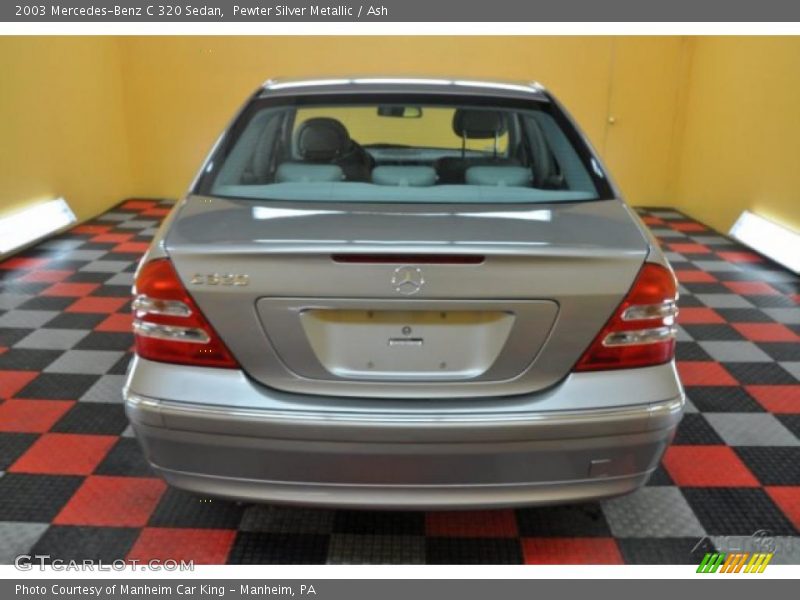 Pewter Silver Metallic / Ash 2003 Mercedes-Benz C 320 Sedan