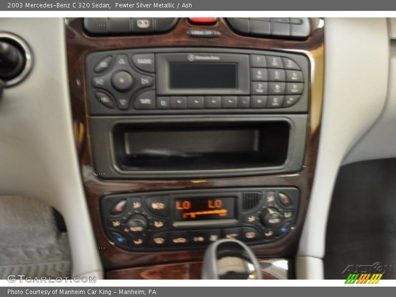Pewter Silver Metallic / Ash 2003 Mercedes-Benz C 320 Sedan