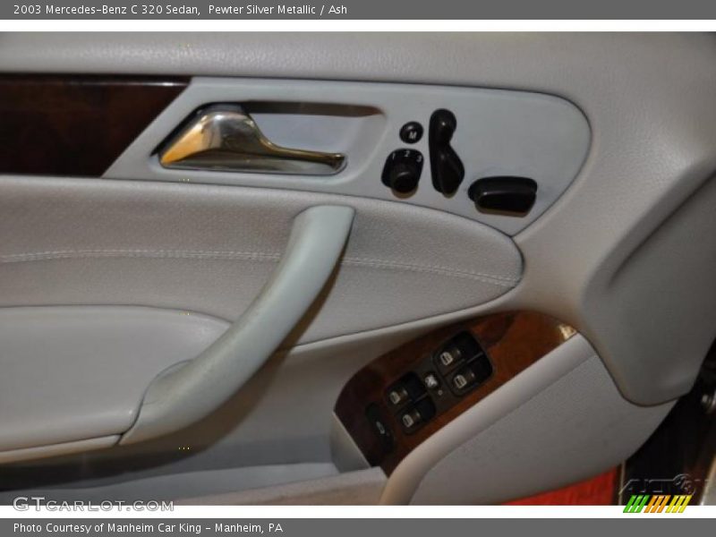 Pewter Silver Metallic / Ash 2003 Mercedes-Benz C 320 Sedan