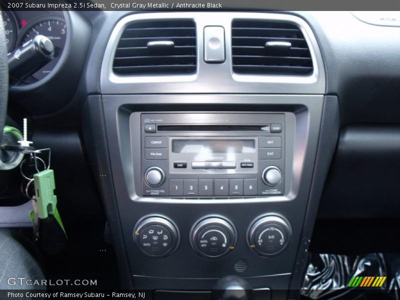 Crystal Gray Metallic / Anthracite Black 2007 Subaru Impreza 2.5i Sedan