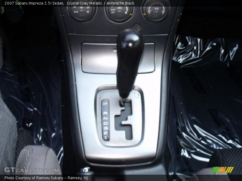 Crystal Gray Metallic / Anthracite Black 2007 Subaru Impreza 2.5i Sedan