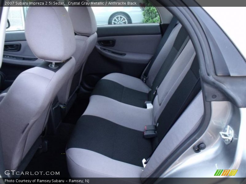 Crystal Gray Metallic / Anthracite Black 2007 Subaru Impreza 2.5i Sedan